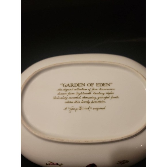 Garden of Eden Handled Bowl - Picture 9 of 10